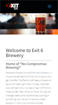 Mobile Screenshot of exit6brewery.com